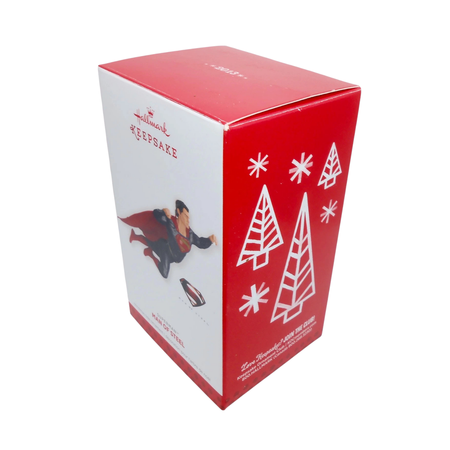 2013 Man of Steel Special Edition Hallmark Ornament (Super Heroes) QMP4080
