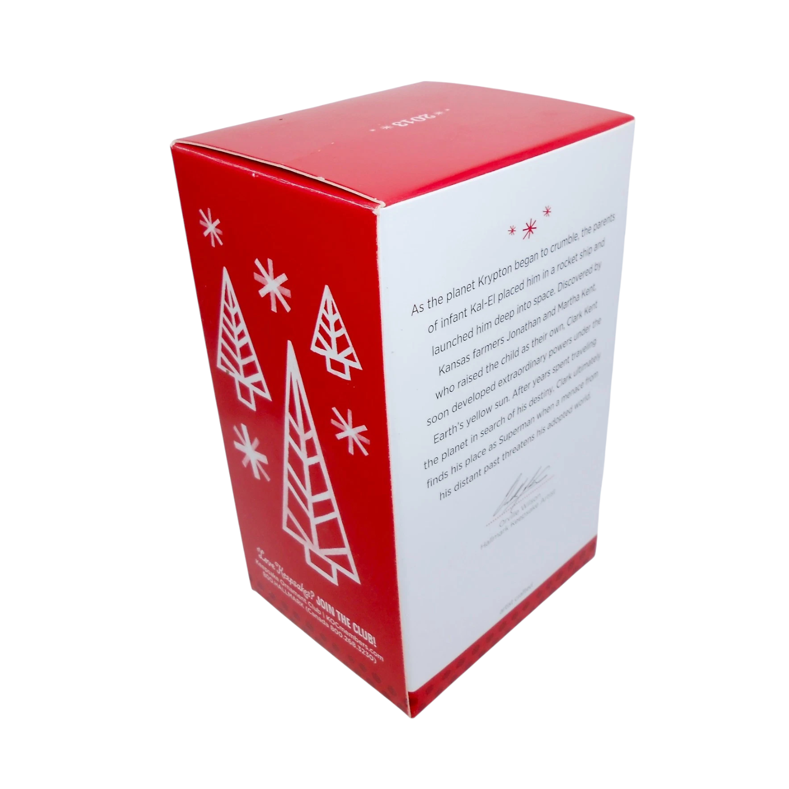 2013 Man of Steel Special Edition Hallmark Ornament (Super Heroes) QMP4080