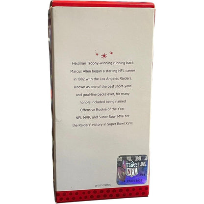 2013 Marcus Allen Hallmark Ornament (Football Legends) QXI2285