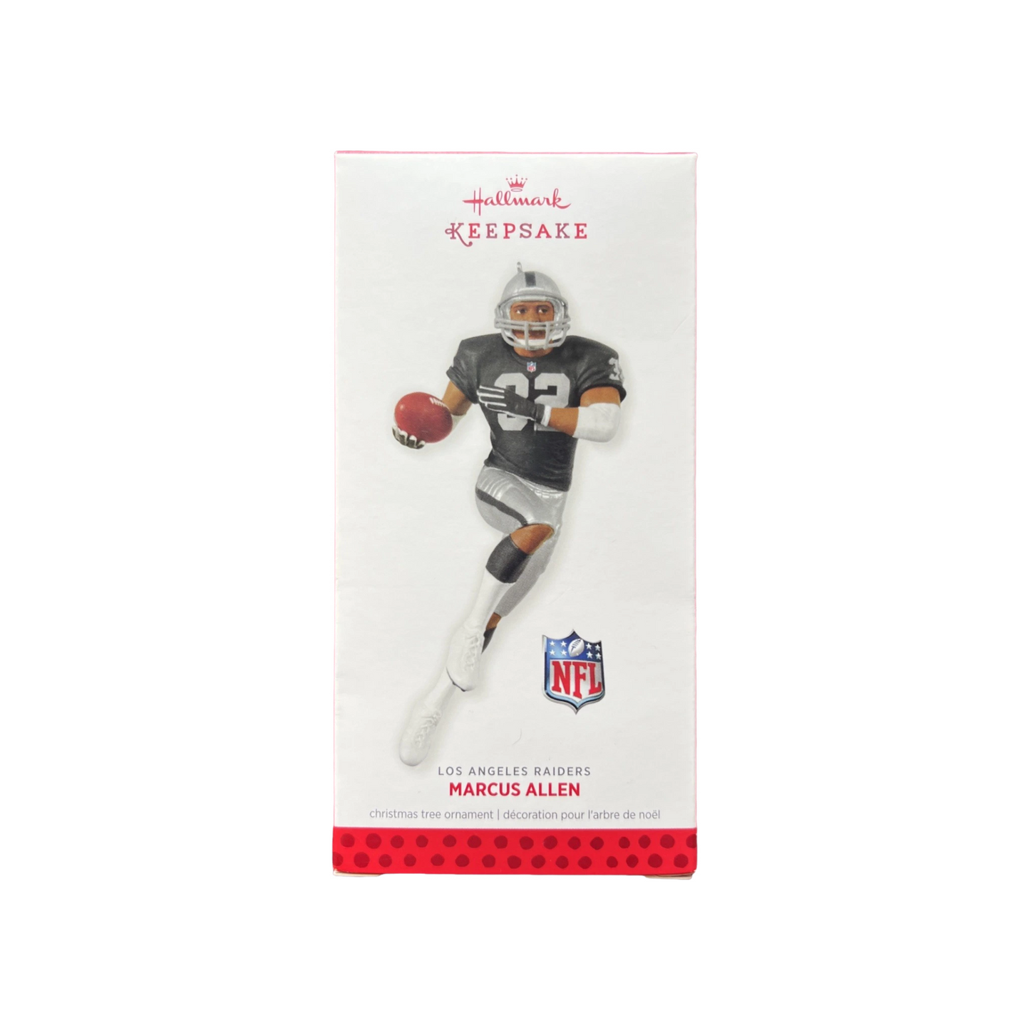 2013 Marcus Allen Hallmark Ornament (Los Angeles Raiders) QXI2292 Image2