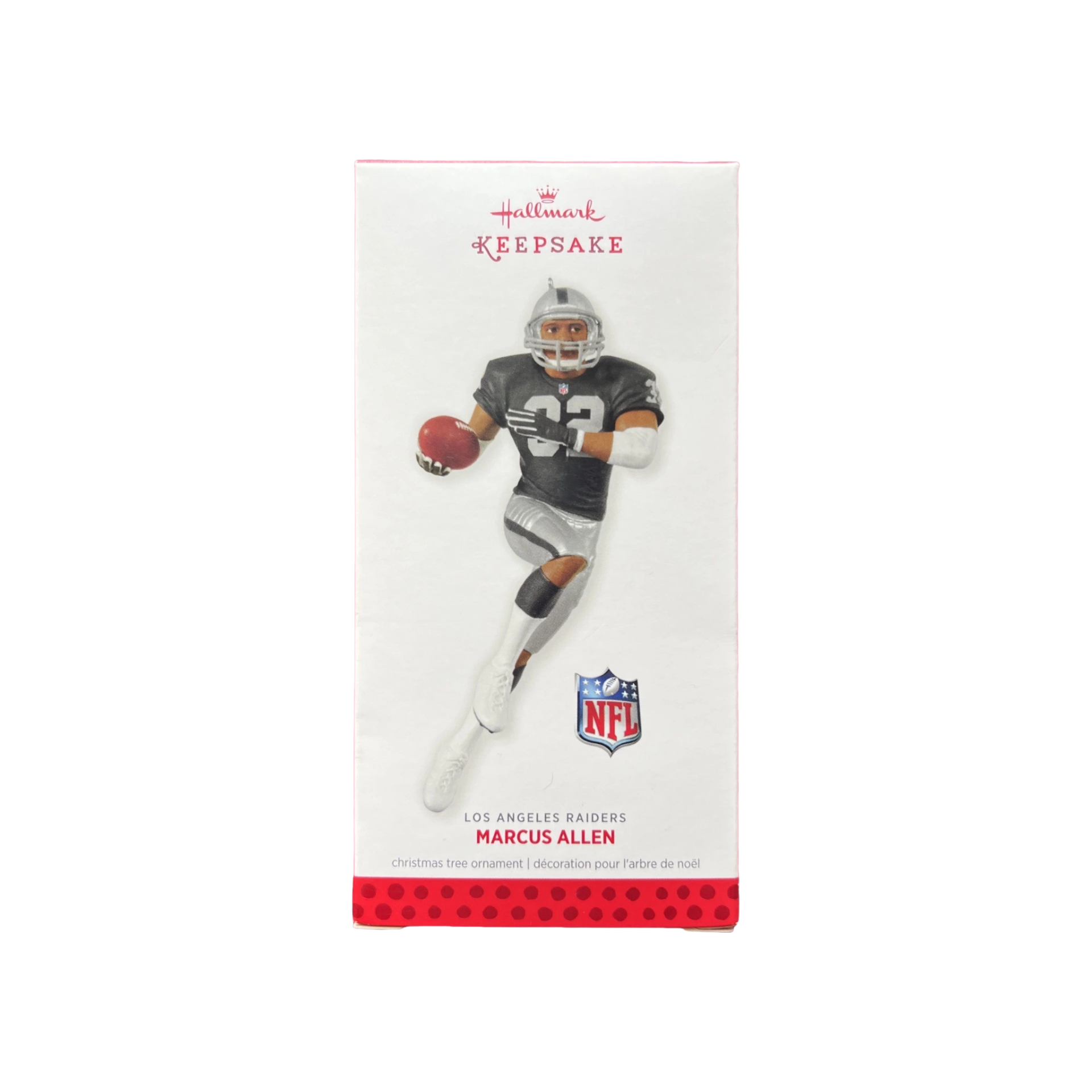 2013 Marcus Allen Hallmark Ornament (Los Angeles Raiders) QXI2292 Image2