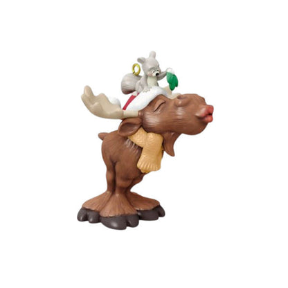 2013 Merry Kiss-Moose Hallmark Ornament (Animal) QXC5055