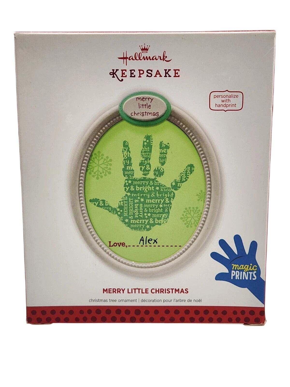 2013 Merry Little Christmas Hallmark Ornament (Family) QXG1000