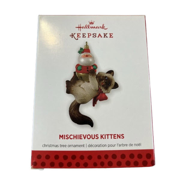 2013 Mischievous Kittens Hallmark Ornament (Mischievous Kittens) QX9062