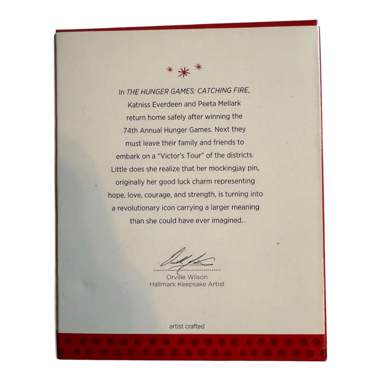 2013 Mockingjay (The Hunger Games)