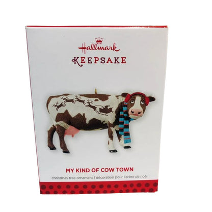 2013 My Kind of Cow Town Hallmark Ornament (Animal) QHG1222