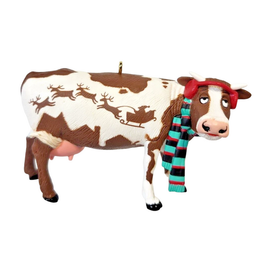 2013 My Kind of Cow Town Hallmark Ornament (Animal) QHG1222 Image1