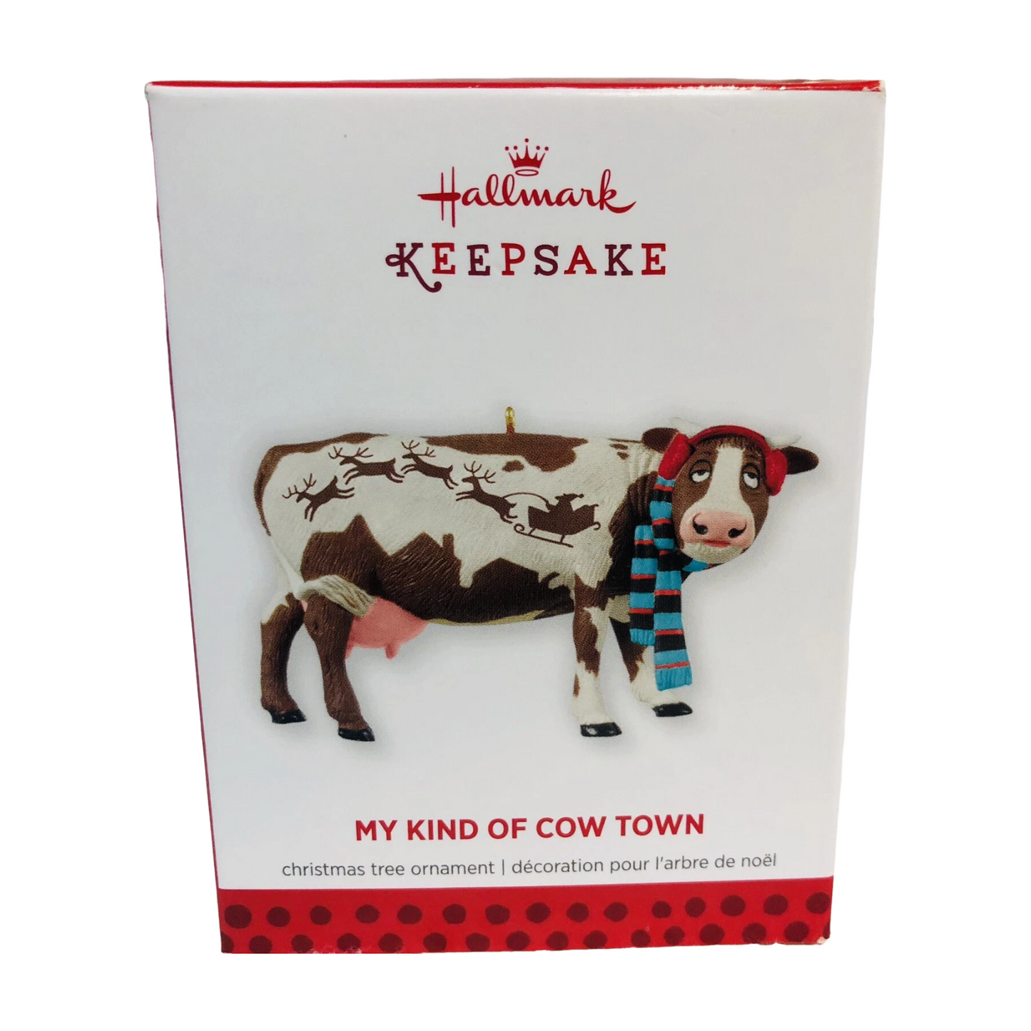2013 My Kind of Cow Town Hallmark Ornament (Animal) QHG1222 Image2