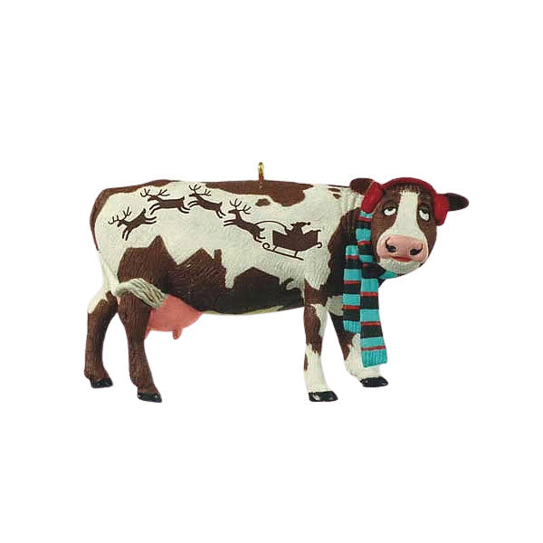 2013 My Kind of Cow Town Hallmark Ornament (Animal) QHG1222
