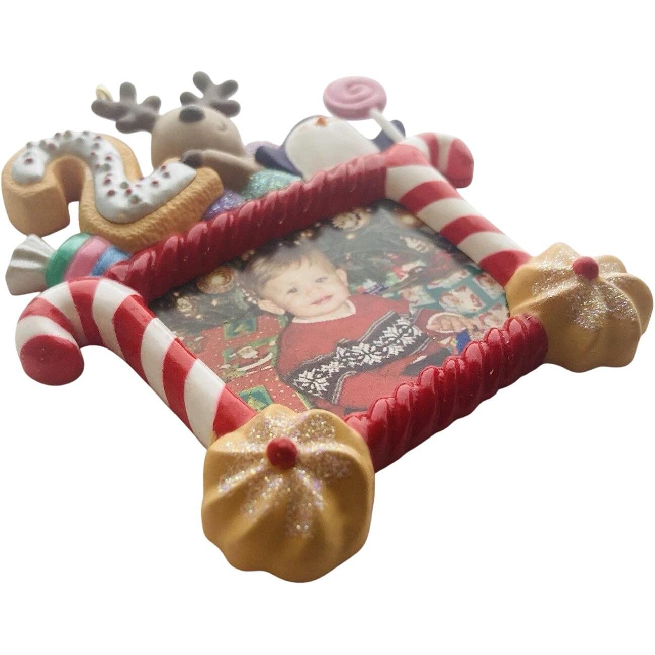 2013 My Second Christmas Photo Holder Hallmark Ornament (Child's Age Collection) QXG4419