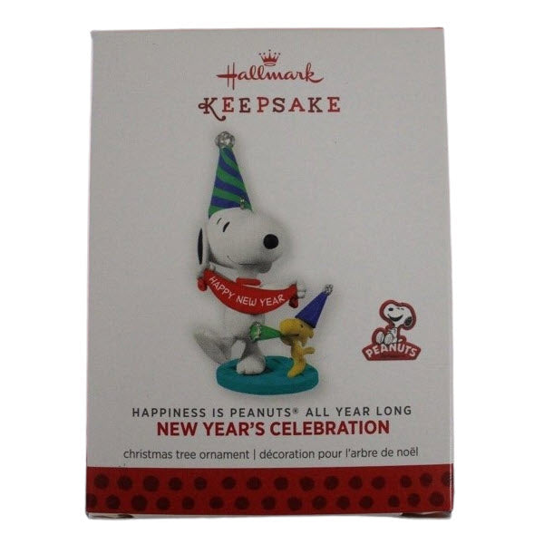 2013 New Year's Celebration Hallmark Ornament (Happiness is Peanuts) QX9825