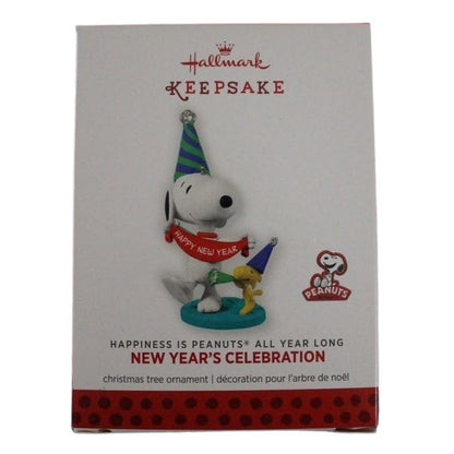 2013 New Year's Celebration Hallmark Ornament (Happiness is Peanuts) QX9825