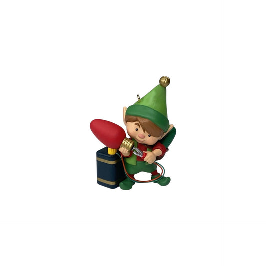 2013 North Pole Tree Trimmers (North Pole Tree Trimmers) Hallmark Ornament QXC9202 Image1