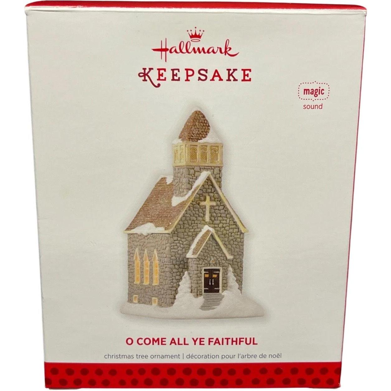 2013 O Come All Ye Faithful Hallmark Ornament (Buildings & Houses) QXG1435