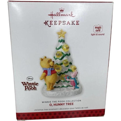 2013 O, Hunny Tree Hallmark Ornament (Winnie the Pooh) QXD6085