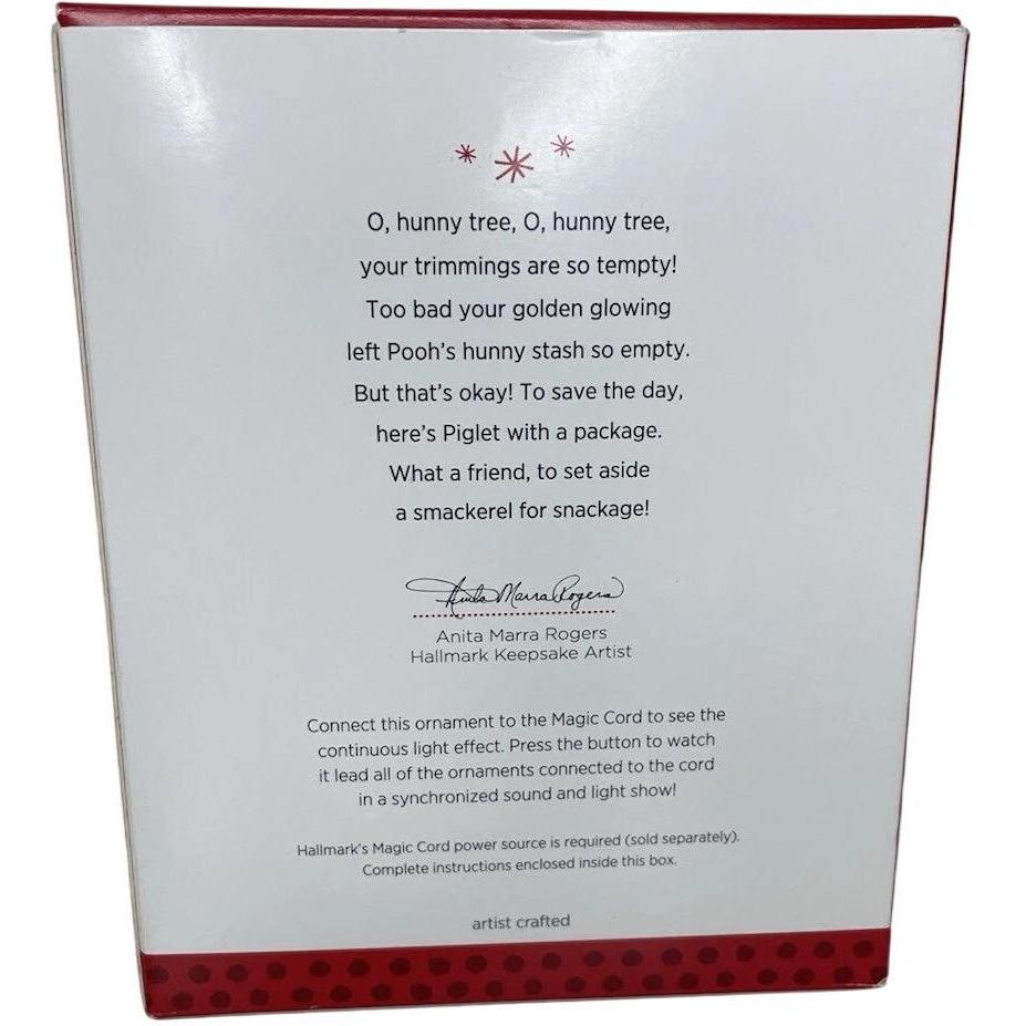 2013 O, Hunny Tree Hallmark Ornament (Winnie the Pooh) QXD6085