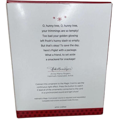 2013 O, Hunny Tree Hallmark Ornament (Winnie the Pooh) QXD6085