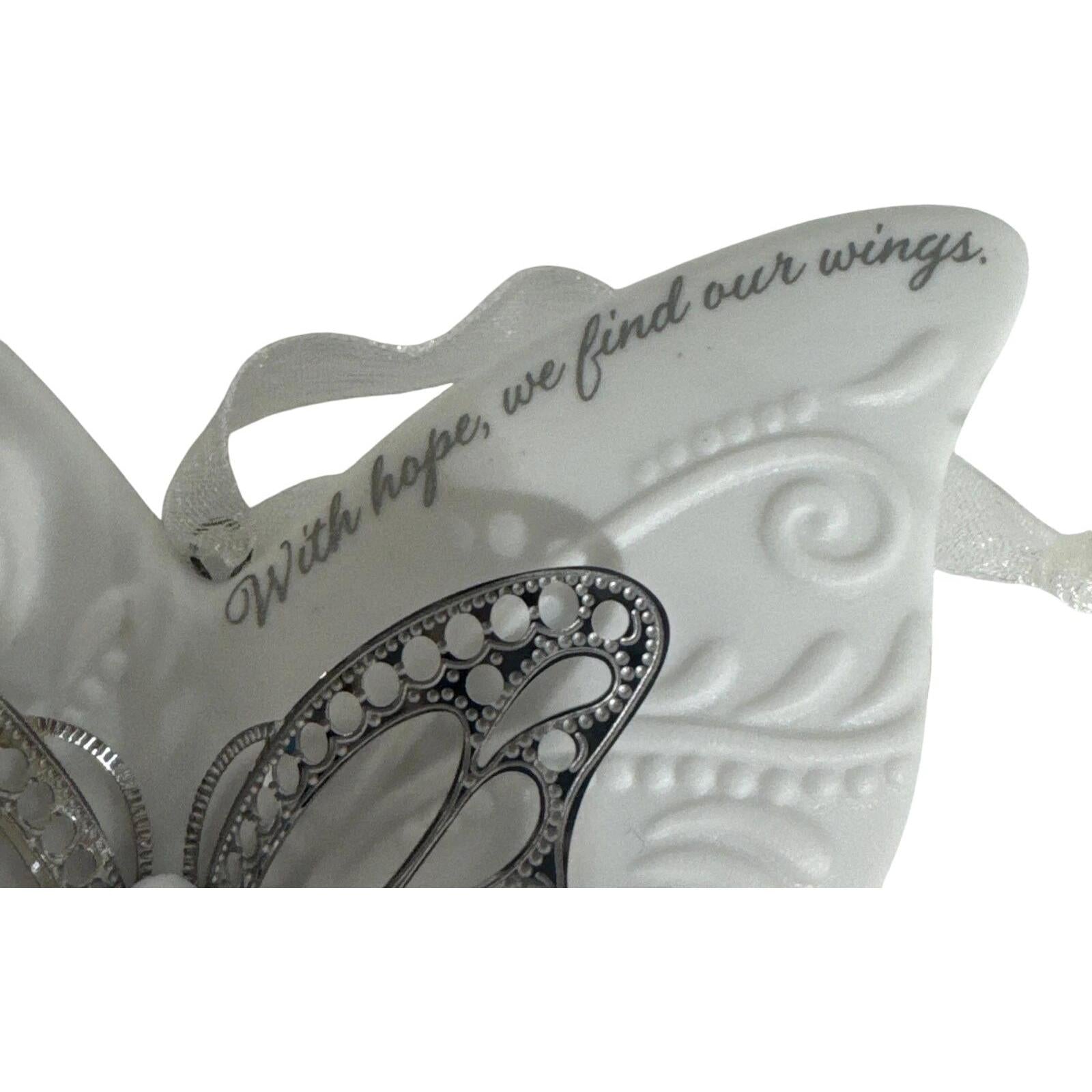 2013 On Wings of Hope Hallmark Ornament (Butterfly) QXG1412