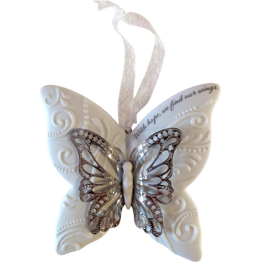 2013 On Wings of Hope Hallmark Ornament (Butterfly) QXG1412