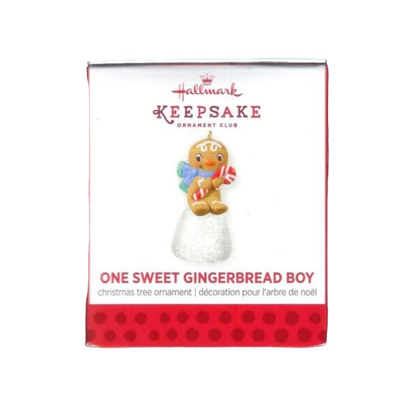 2013 One Sweet Gingerbread Boy Hallmark Ornament (Gingerbread) QXM8522