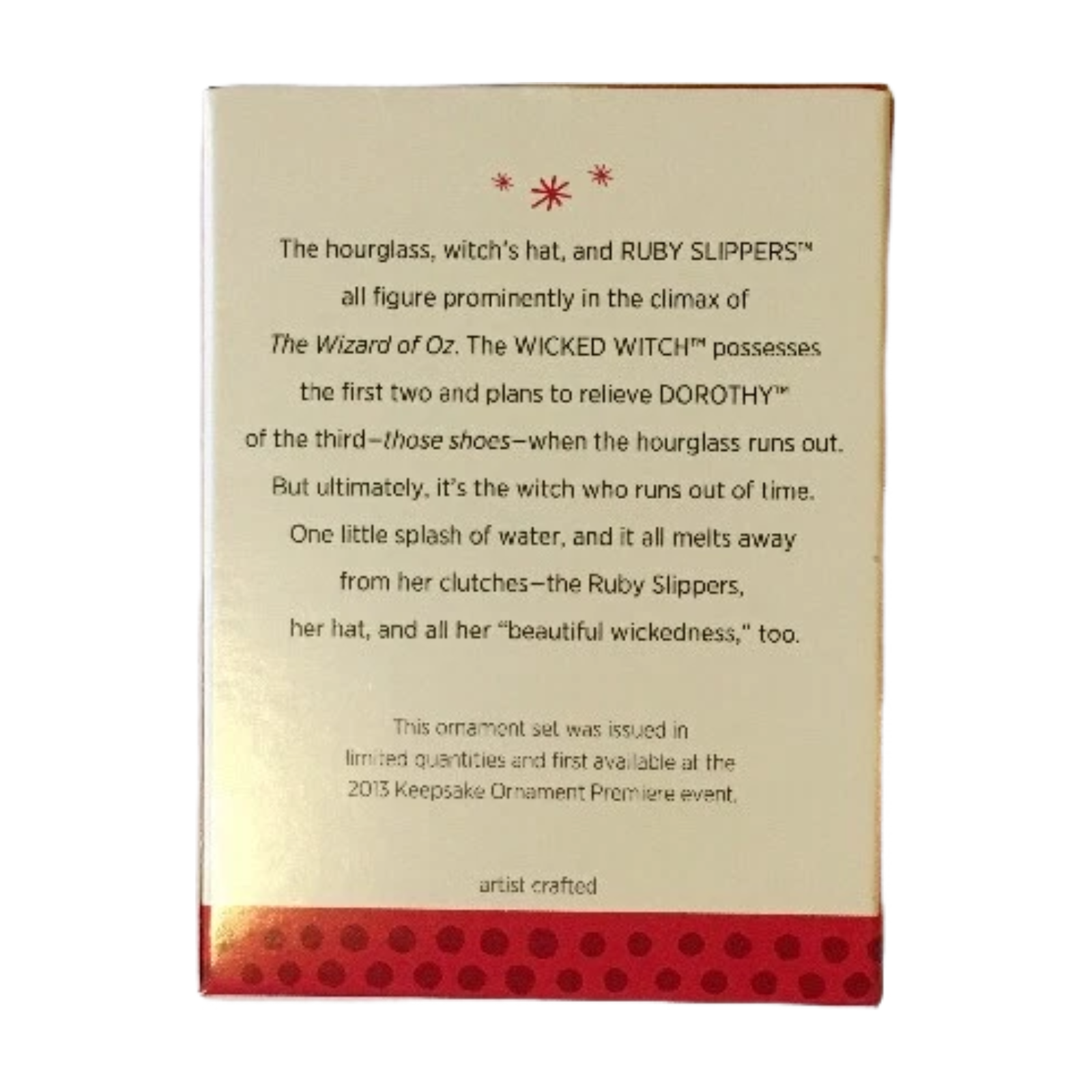 2013 Out of Time in Oz Hallmark Ornament (The Wizard of Oz) QXE3722 Image7