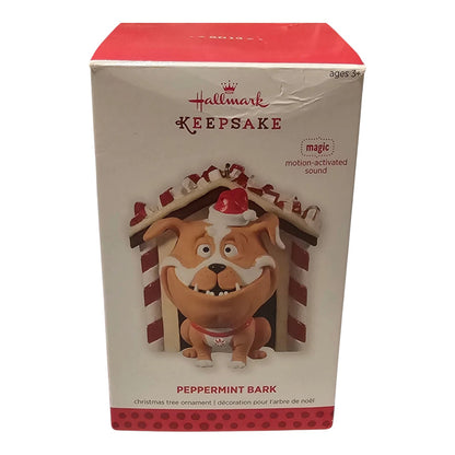 2013 Peppermint Bark Hallmark Ornament (Puppy) QXG1525 Image2