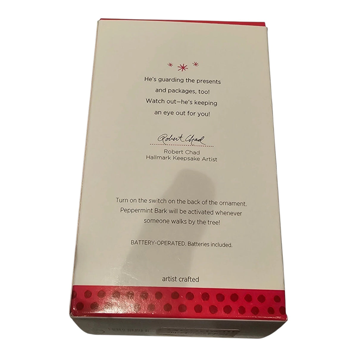 2013 Peppermint Bark Hallmark Ornament (Puppy) QXG1525 Image5