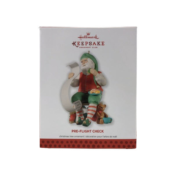 2013 Pre-Flight Check Hallmark Ornament (Santa Claus) QXC5057