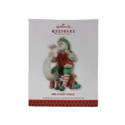 2013 Pre-Flight Check Hallmark Ornament (Santa Claus) QXC5057