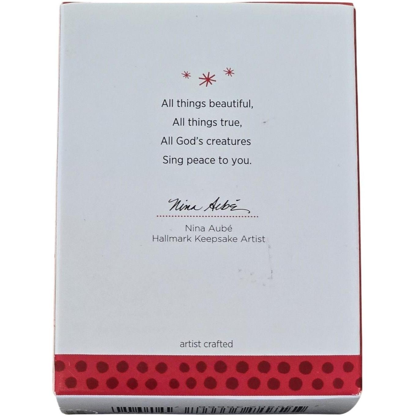 2013 Promise of Peace Hallmark Ornament (Dove, Lion & Lamb) QXG1415