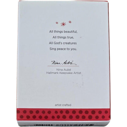 2013 Promise of Peace Hallmark Ornament (Dove, Lion & Lamb) QXG1415