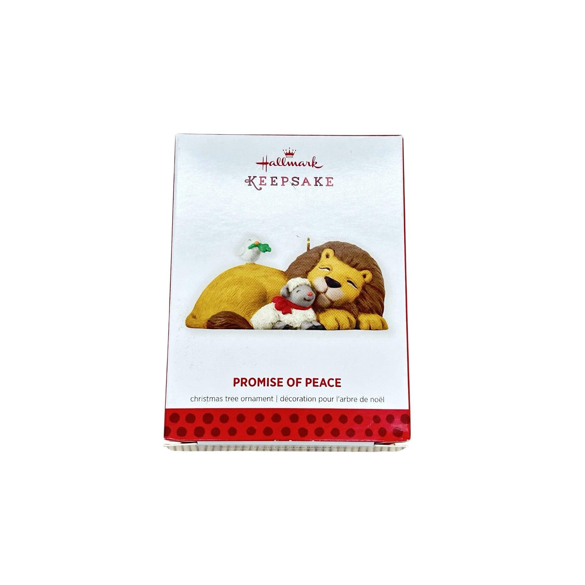 2013 Promise of Peace Hallmark Ornament (Dove, Lion & Lamb) QXG1415 Image2