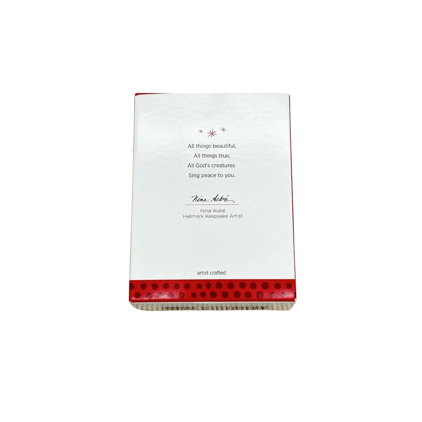 2013 Promise of Peace Hallmark Ornament (Dove, Lion & Lamb) QXG1415 Image4
