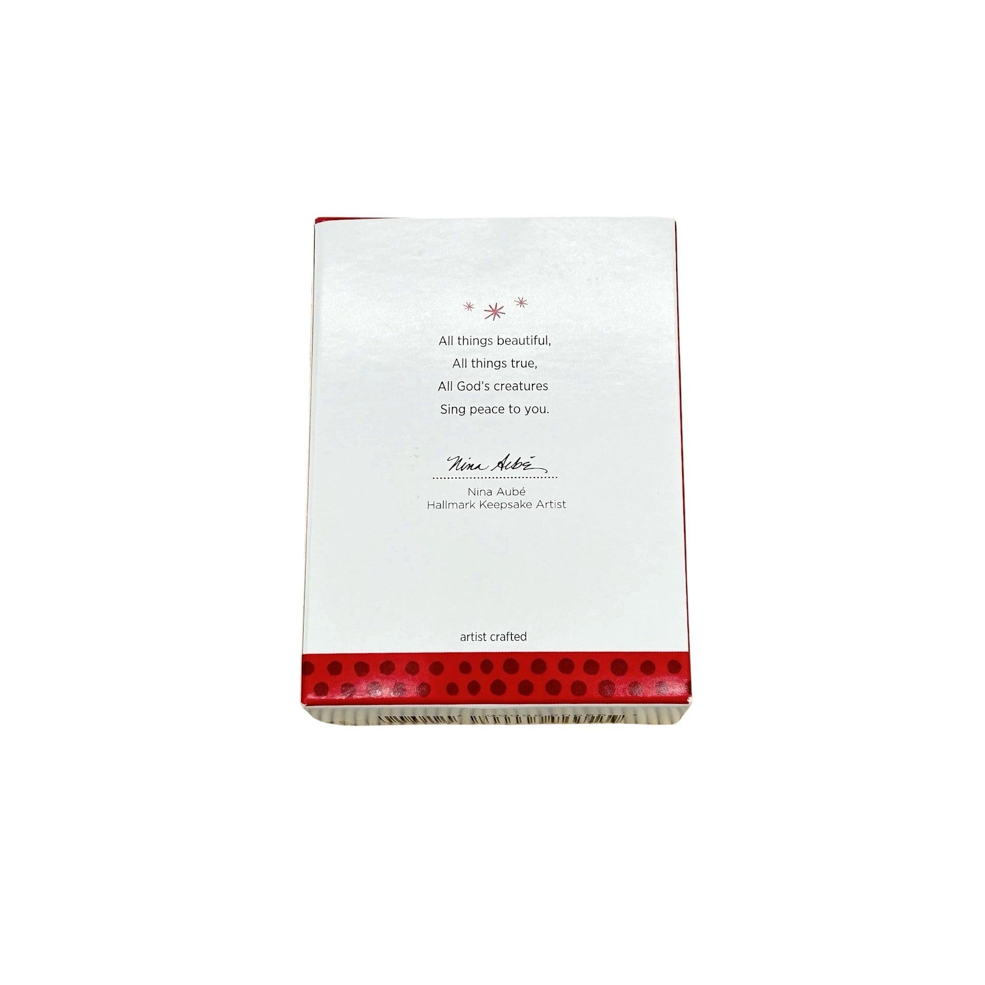 2013 Promise of Peace Hallmark Ornament (Dove, Lion & Lamb) QXG1415 Image4