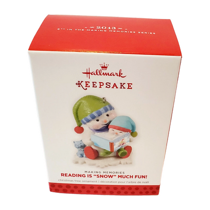 2013 Readig is "Snow" Much Fun! Hallmark Ornament (Making Memories) QX9015 Image2