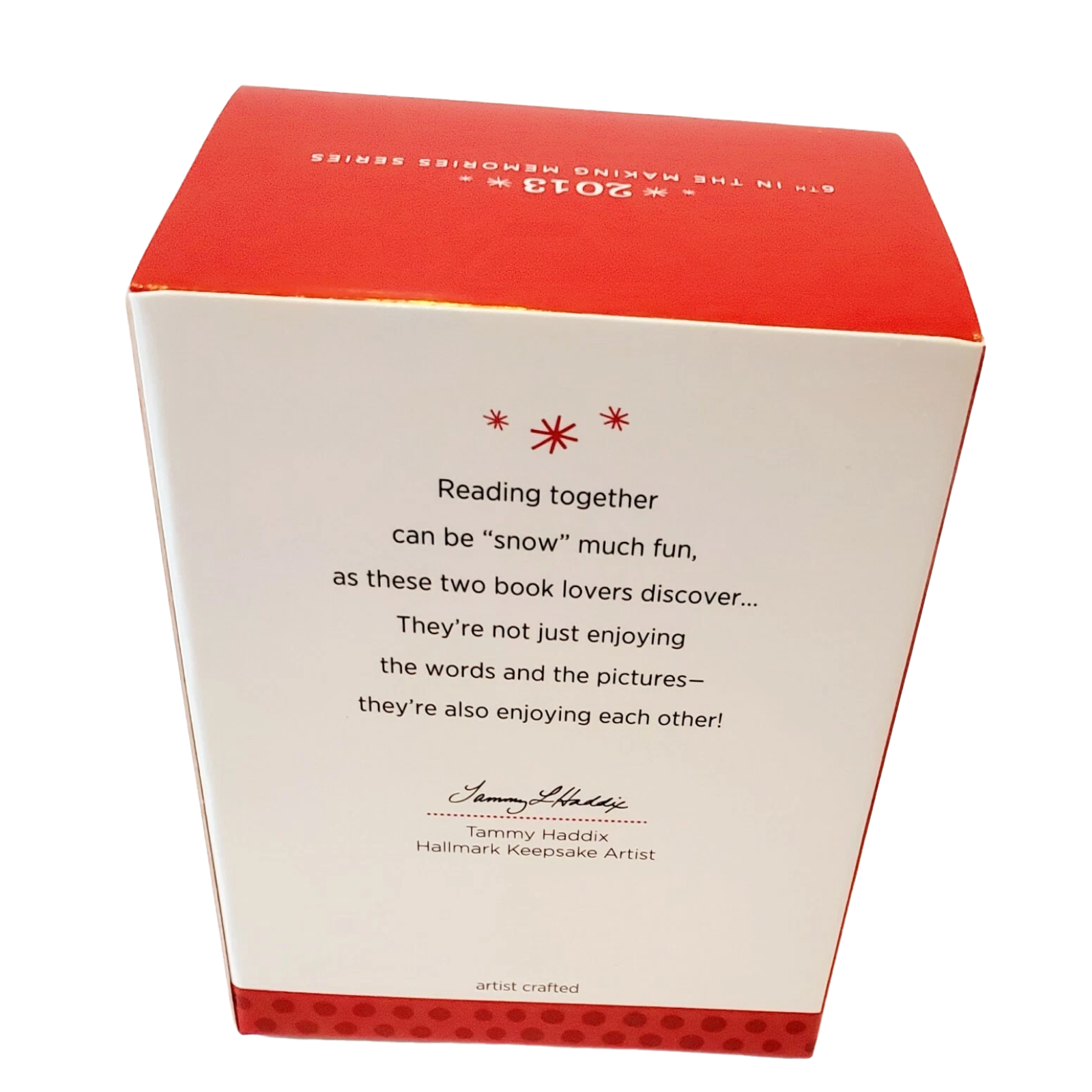 2013 Readig is "Snow" Much Fun! Hallmark Ornament (Making Memories) QX9015 Image6