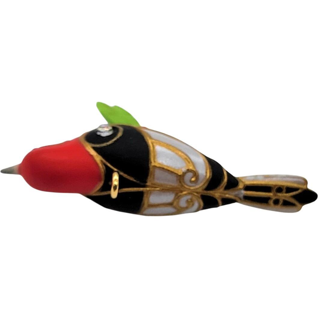 2013 Red-Headed Woodpecker Hallmark Ornament (Beauty of Birds) QXM8512