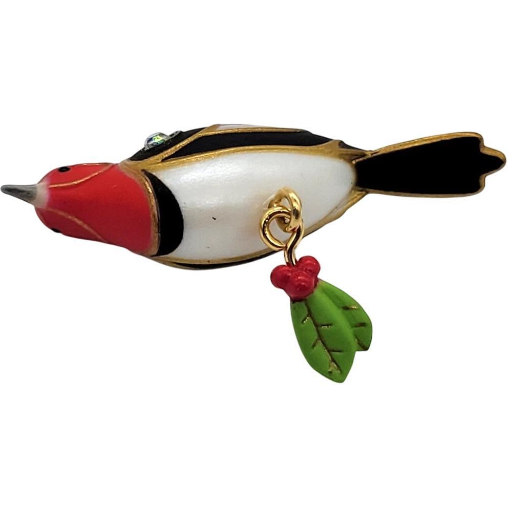 2013 Red-Headed Woodpecker Hallmark Ornament (Beauty of Birds) QXM8512