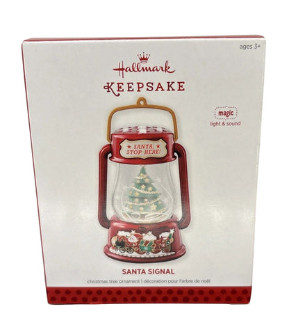 2013 Santa Signal Hallmark Ornament (Santa's Lantern) QXG1505