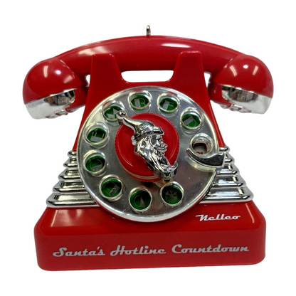 2013 Santa's Hotline Hallmark Ornament (Telephone) QXG1502 Image1