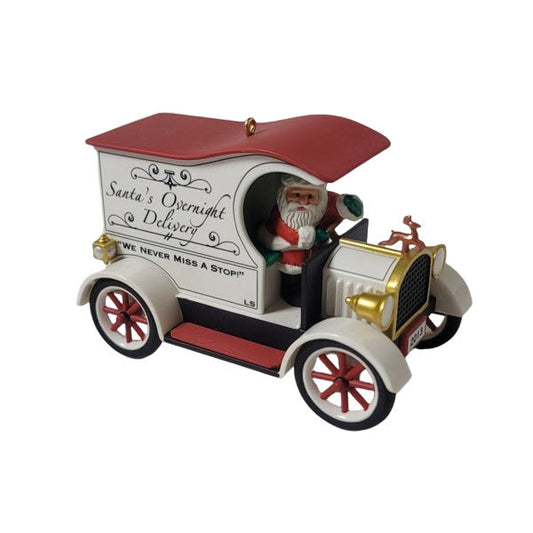 2013 Santa's Overnight Delivery Hallmark Ornament (Here Comes Santa) QXE3772