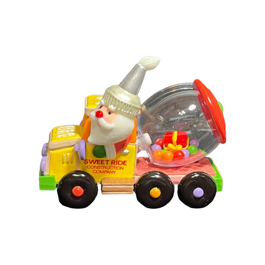 2013 Santa's Sweet Ride - Candy Construction Truck Hallmark Ornament (Santa's Sweet Ride) QX9032 Image1