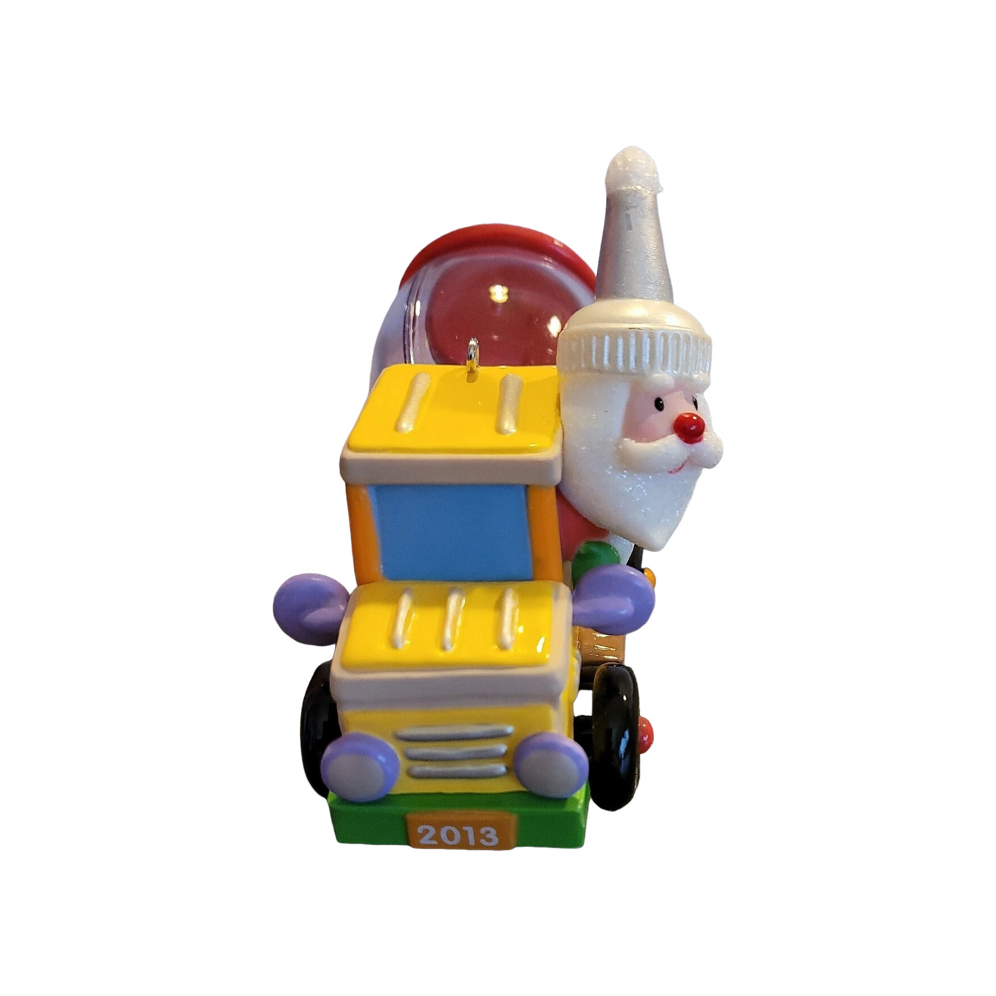 2013 Santa's Sweet Ride - Candy Construction Truck Hallmark Ornament (Santa's Sweet Ride) QX9032 Image3