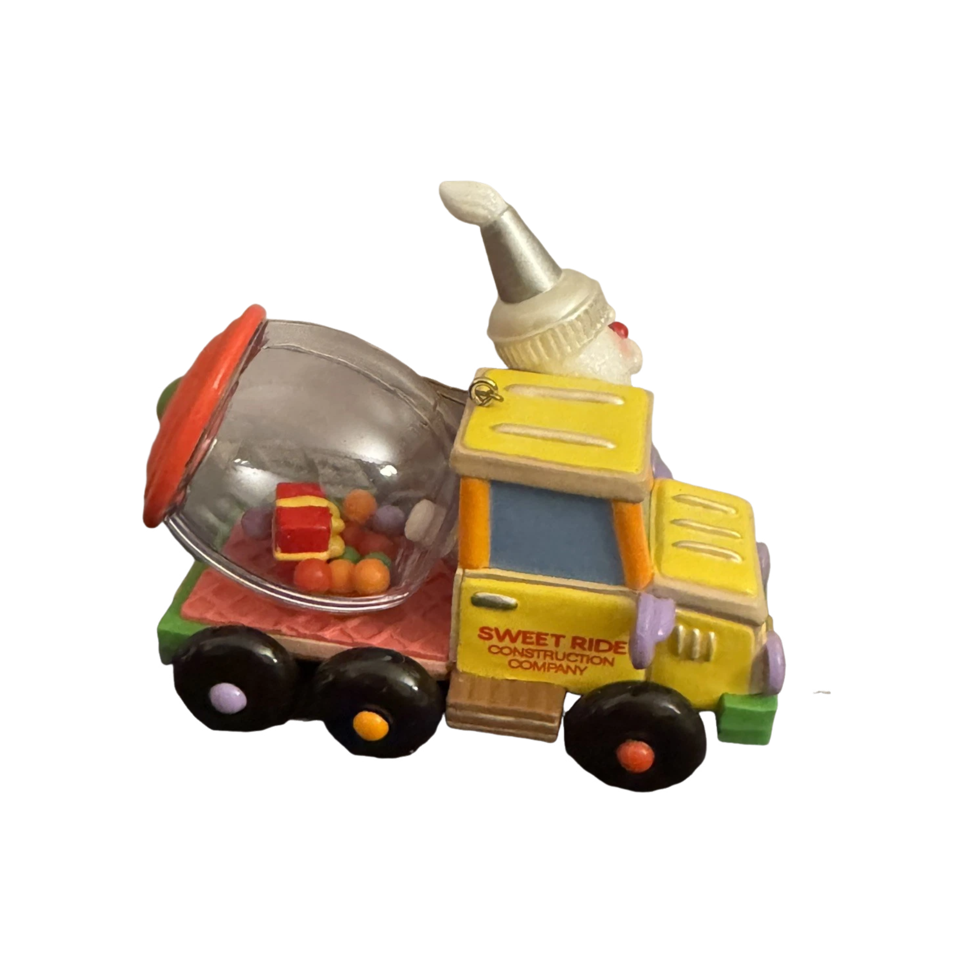 2013 Santa's Sweet Ride - Candy Construction Truck Hallmark Ornament (Santa's Sweet Ride) QX9032 Image4