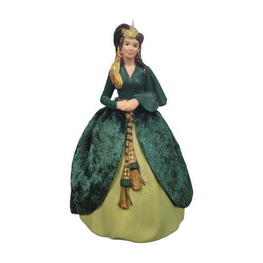 2013 Scarlett's Green Gown Hallmark Ornament (Gone with the Wind) QXI2132 Image1