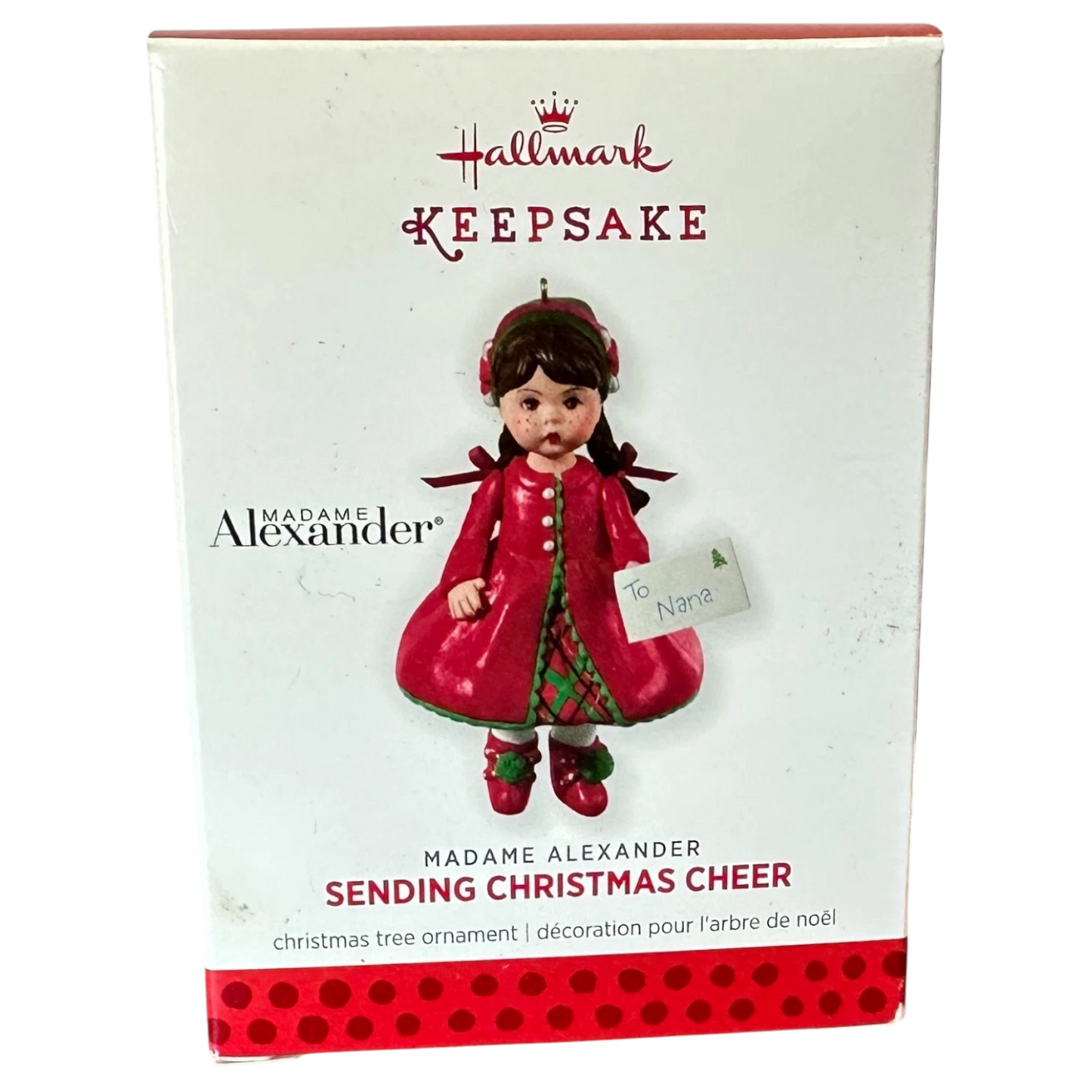 2013 Sending Christmas Cheer Hallmark Ornament (Madame Alexander) QX9112 Image2
