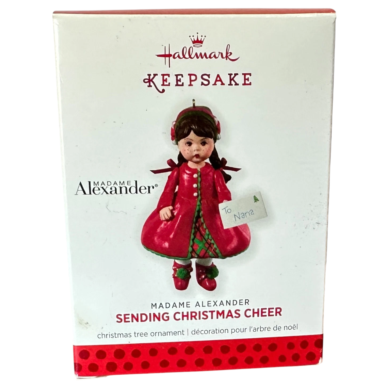 2013 Sending Christmas Cheer Hallmark Ornament (Madame Alexander) QX9112 Image2