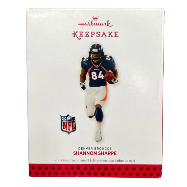 2013 Shannon Sharpe Hallmark Ornament (Football Legends) QXI2302