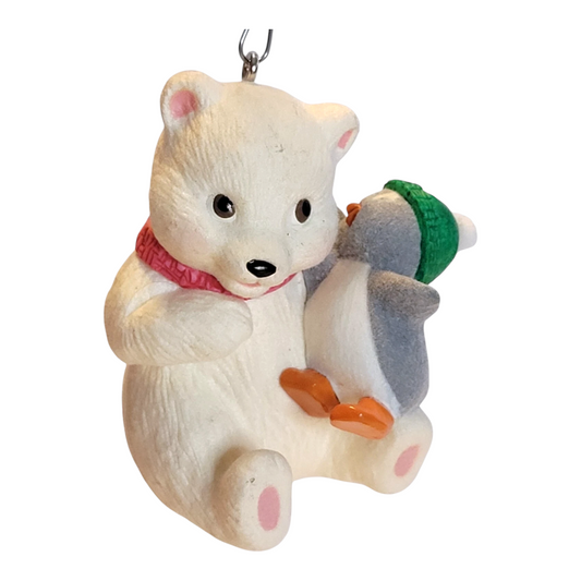 2013 Sharing A Secret Hallmark Ornament (Snowball and Tuxedo) QX9092 Image1