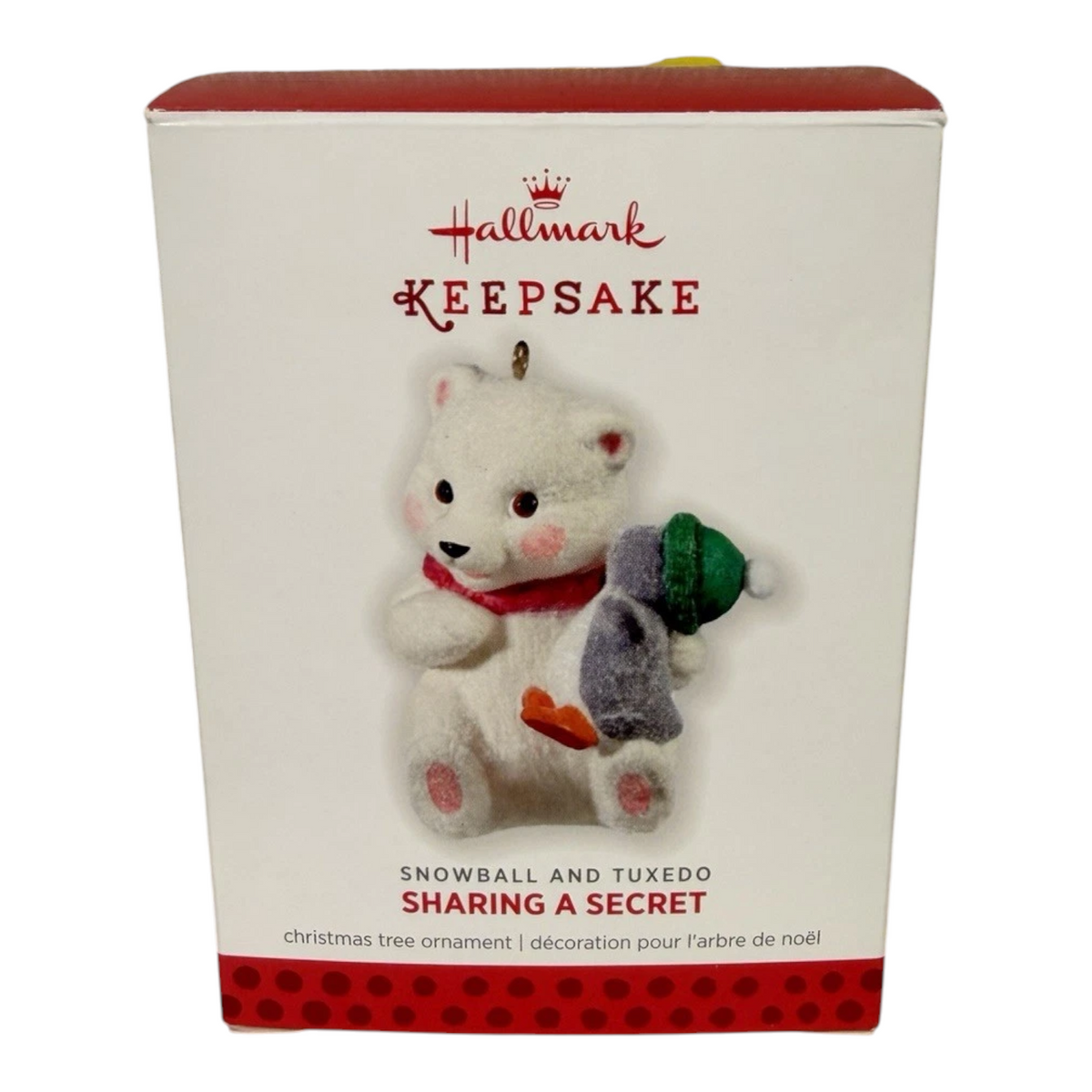 2013 Sharing A Secret Hallmark Ornament (Snowball and Tuxedo) QX9092 Image2